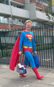 Even Super Man loves Norwich!